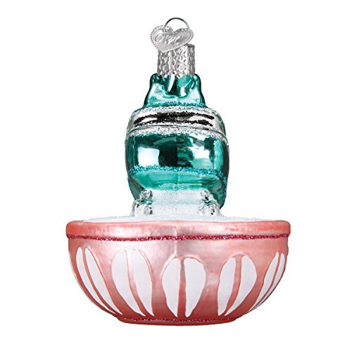 Old World Christmas Glass Blown Ornament Hand Mixer (32294)