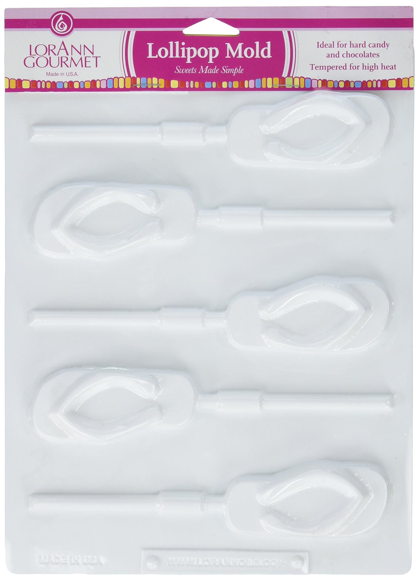 LorAnn Flip Flop Lollipop Sheet Mold