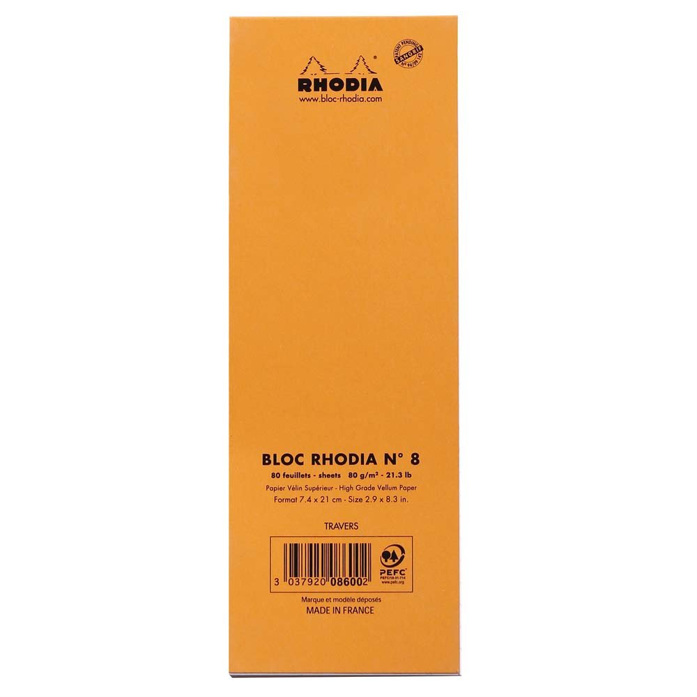 Rhodia Set of 10 Classic Standard Graph Notepads