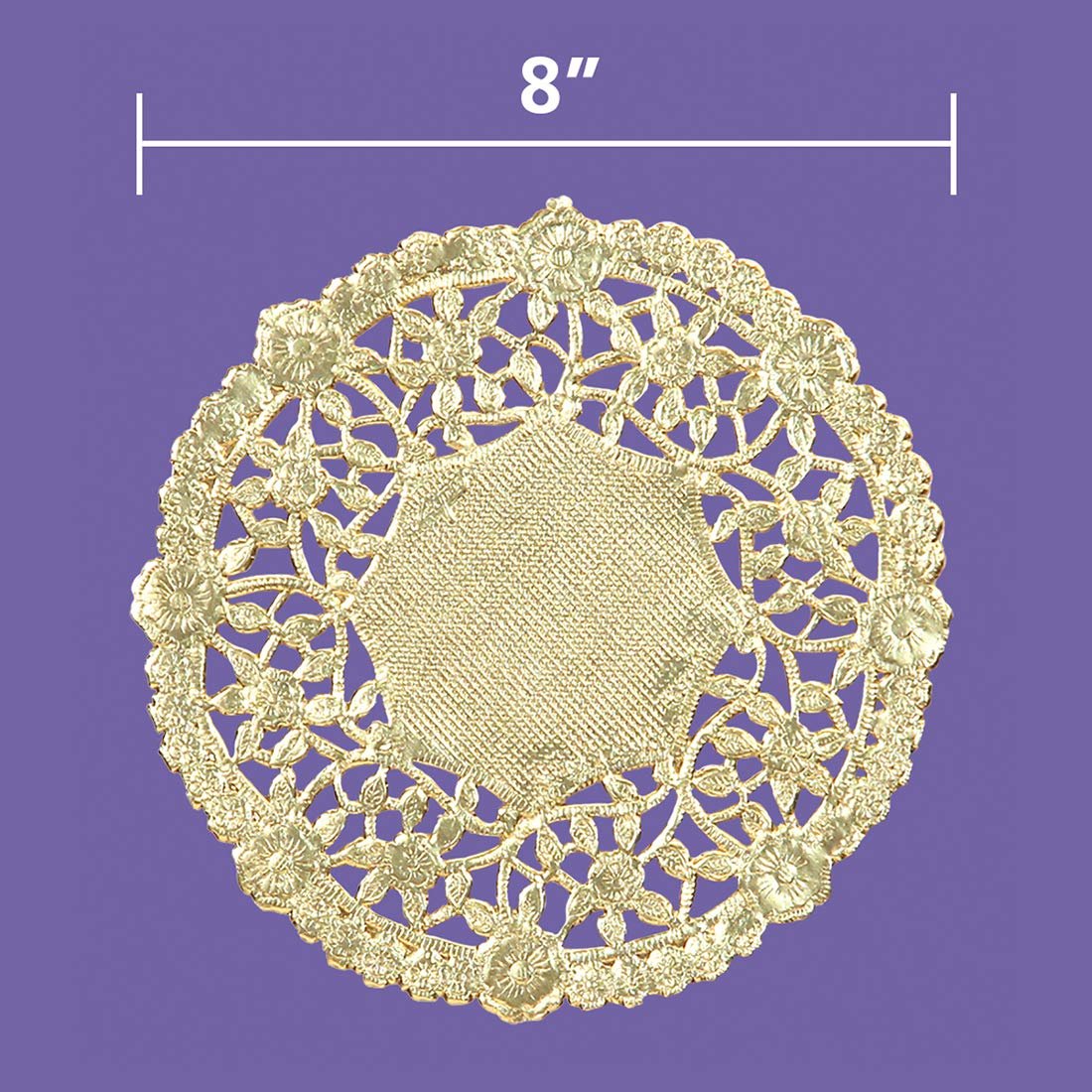 Hygloss Products Round Doilies Made in The USA