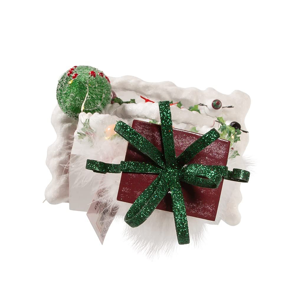 Kurt Adler 18-Inch Battery Operated Deck The Halls Musical LED Nutcracker