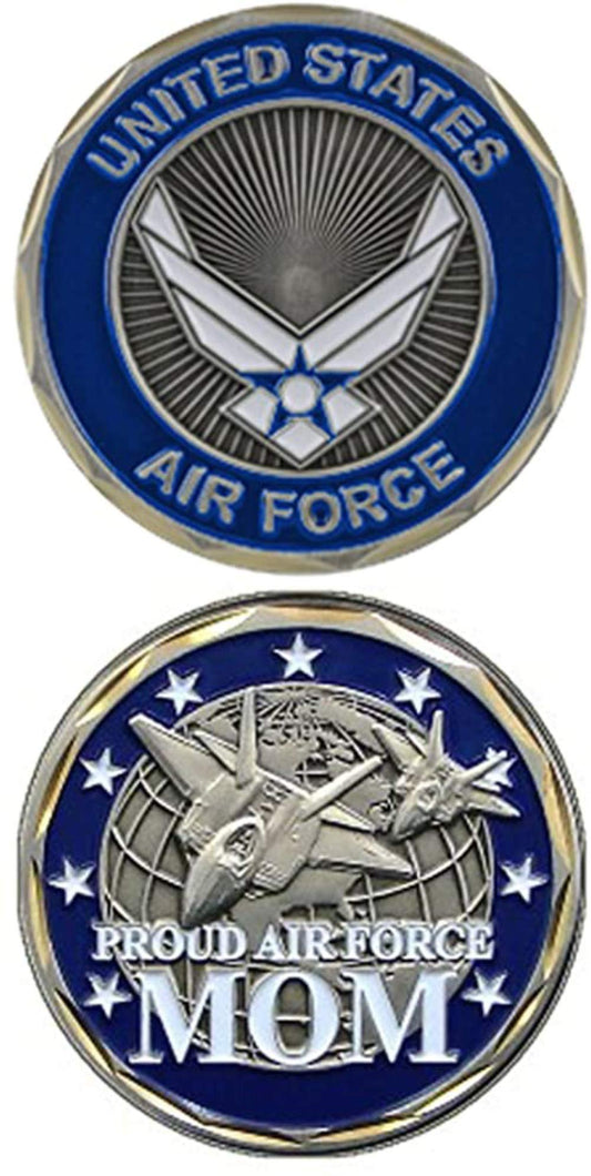U.S. Air Force "Proud Air Force Mom" Challenge Coin