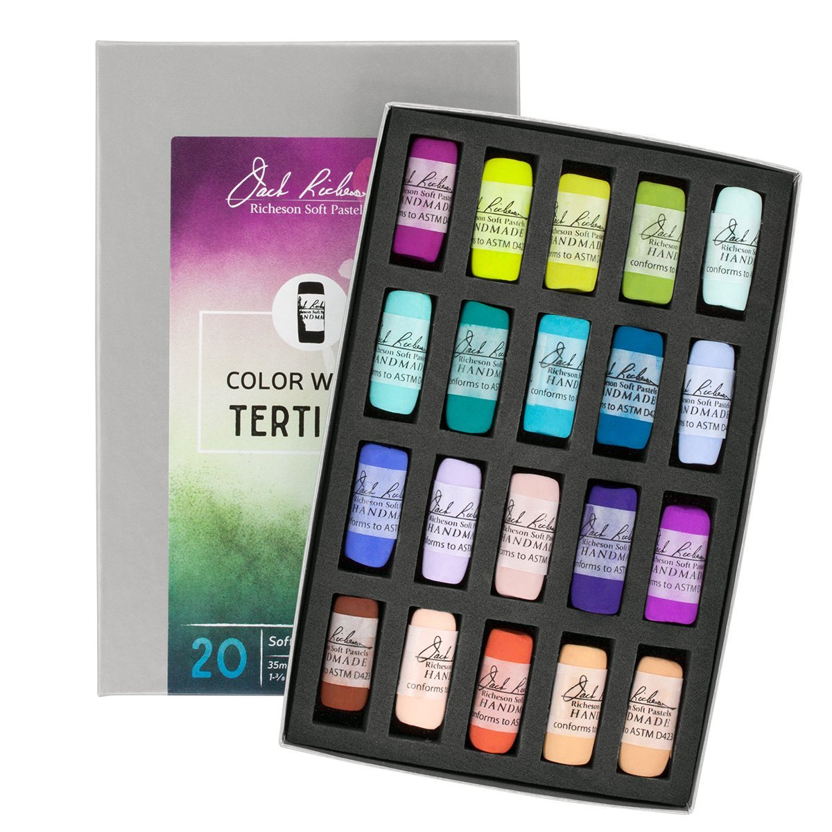 Jack Richeson 422949 Color Wheel Pastels (20 Piece)