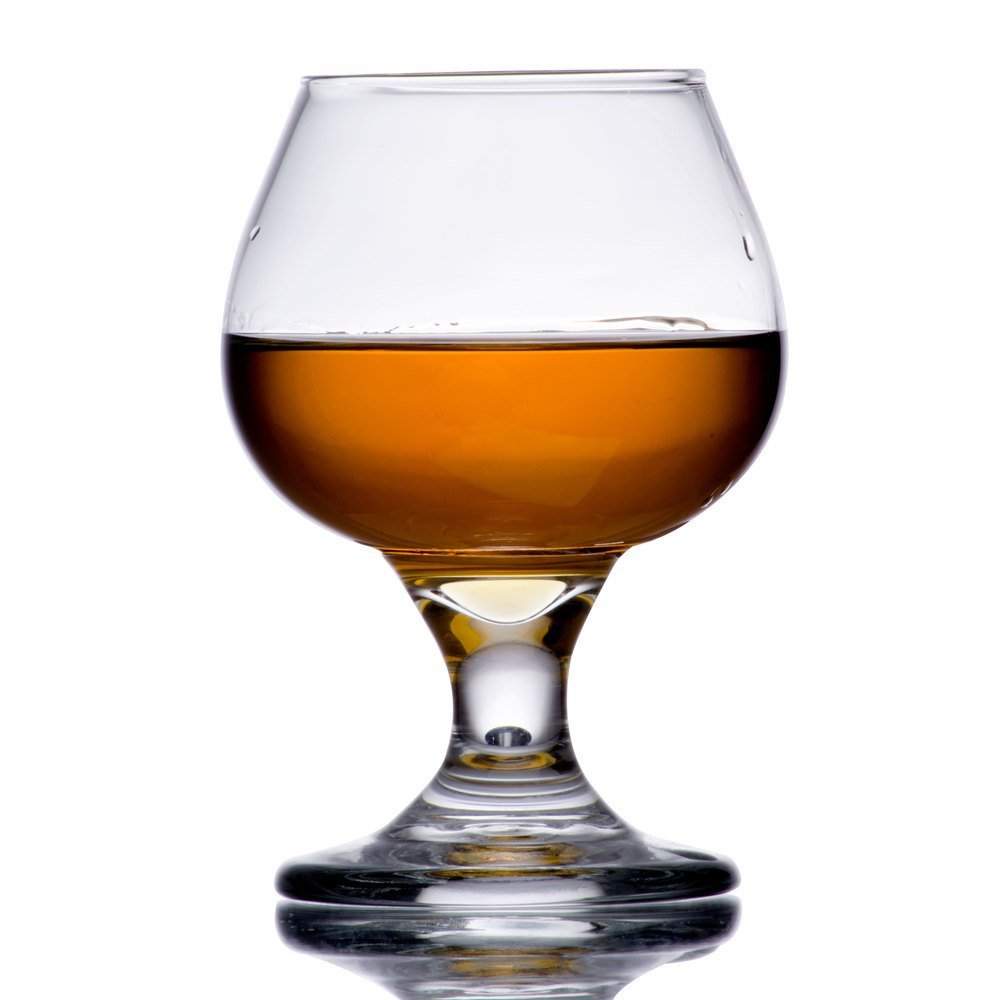 Libbey 3702 Embassy 5.5 oz Brandy Glass, SET OF 2 w/Signature Party Picks