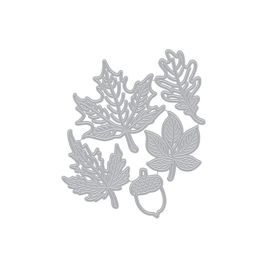 Hero Arts DI951 Fancy Dies, Autumn Leaves