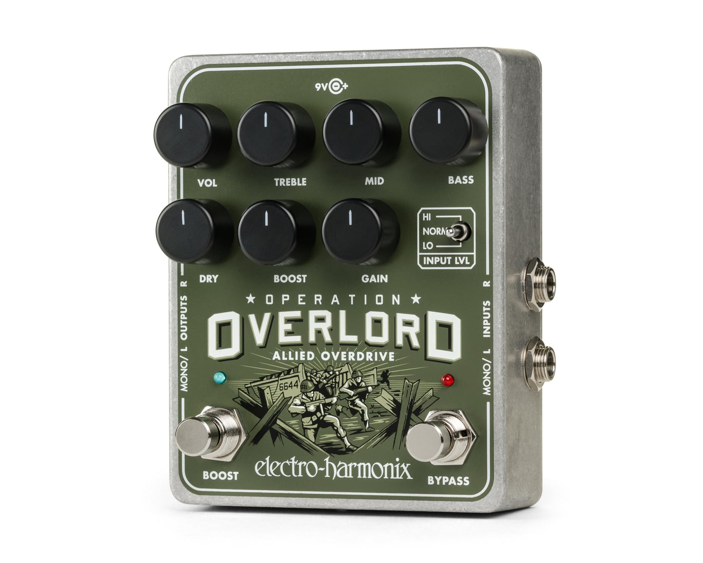 Electro-Harmonix Operation Overlord Allied Overdrive Pedal