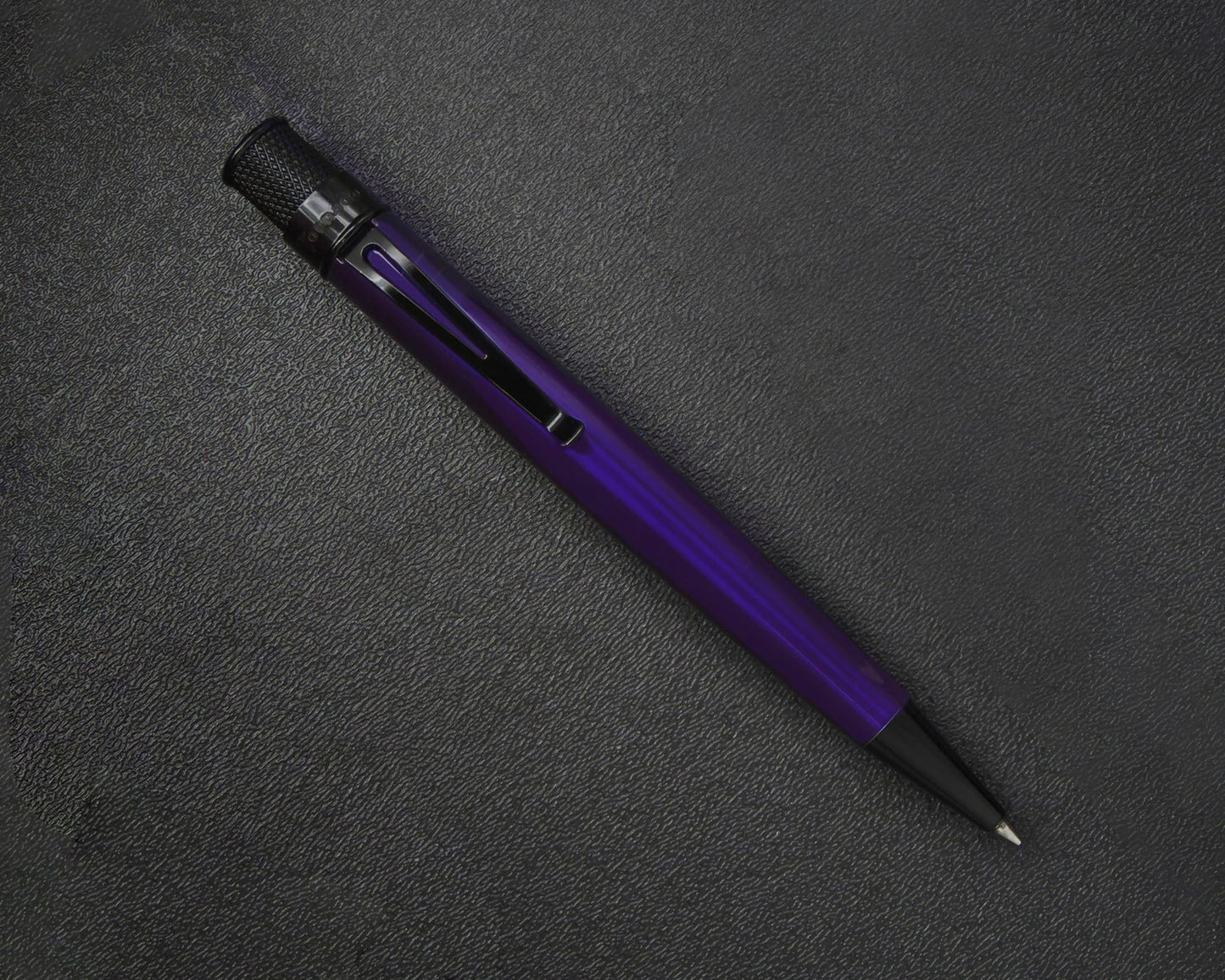 Retro 51 Tornado™ Stealth - Midnight Purple Rollerball Pen