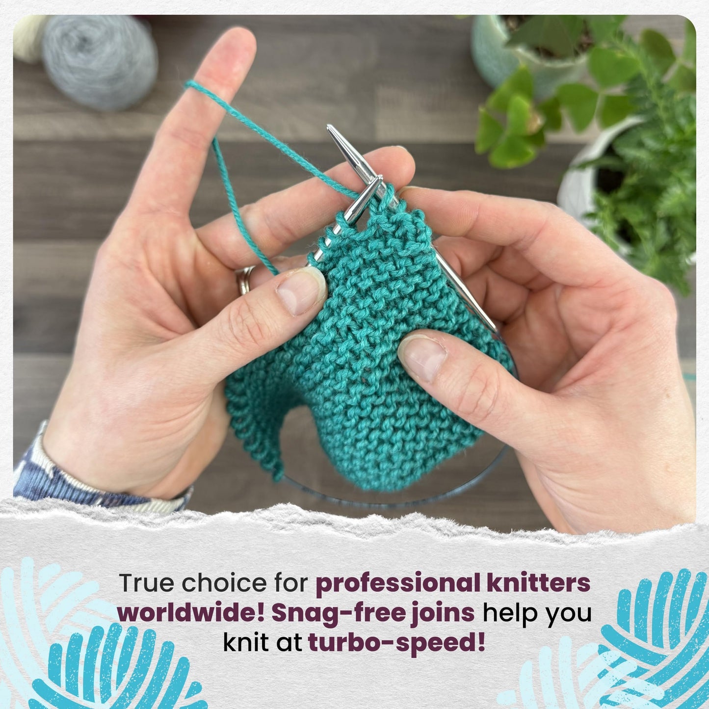 skacel by addi Circular Turbo Knitting Needle, 16 Inch