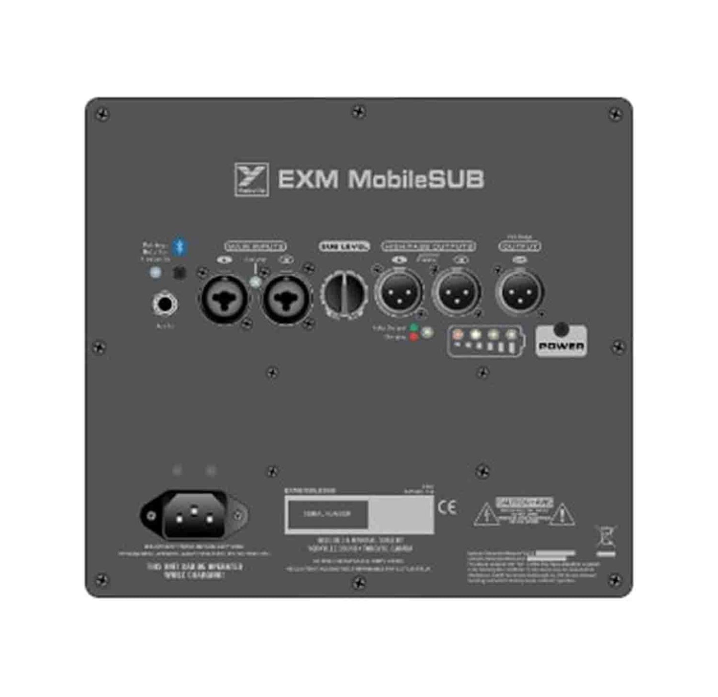 Yorkville EXM-Mobile-Sub Ultra-Compact Battery-Powered Portable Subwoofer