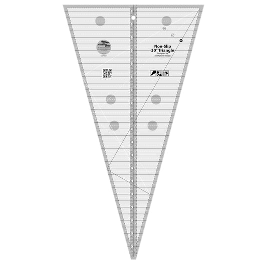 Creative Grids 30 Degree Triangle Quilt Ruler - CGRSG1