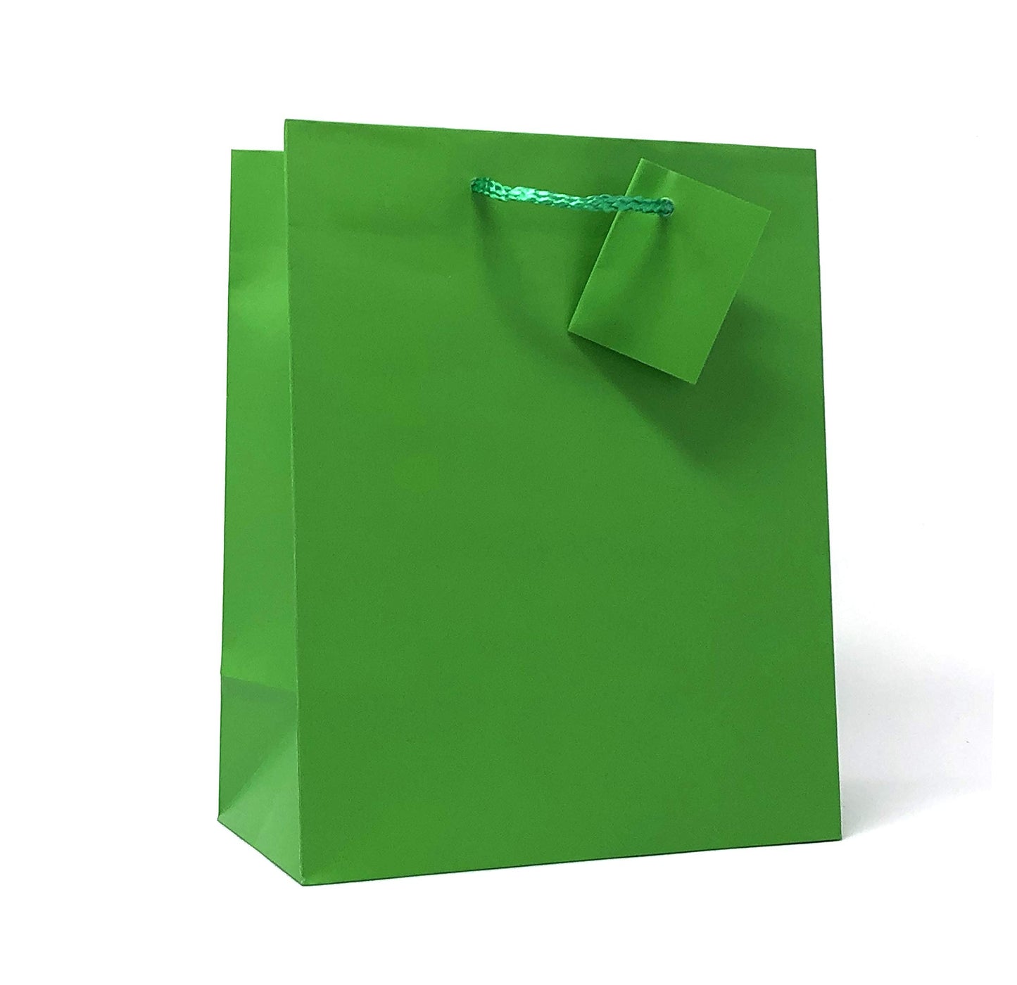 allgala 12PK Value Premium Solid Color Paper Gift Bags