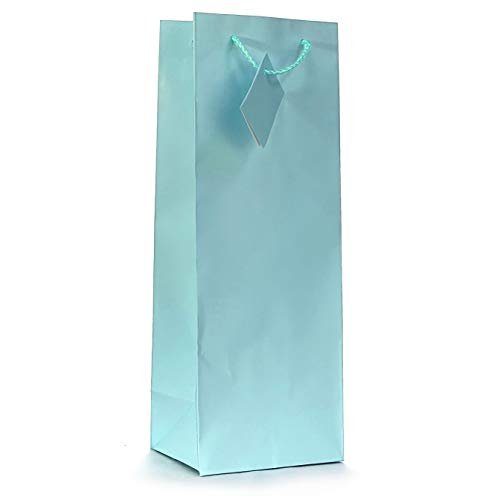 allgala 12PK Value Premium Solid Color Paper Gift Bags