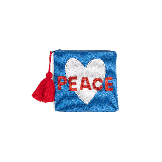 Medium Clutch Peace – Modern Everyday Clutch with Relaxed, Timeless Style