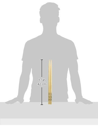 Vater VSMPIANW Sugar Maple Pianissimo Wood Tip Drum Sticks, Pair