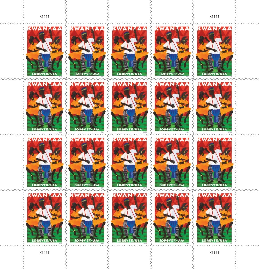 Kwanzaa 2024 (Sheet of 20) First-Class Mail Forever Postage Stamps