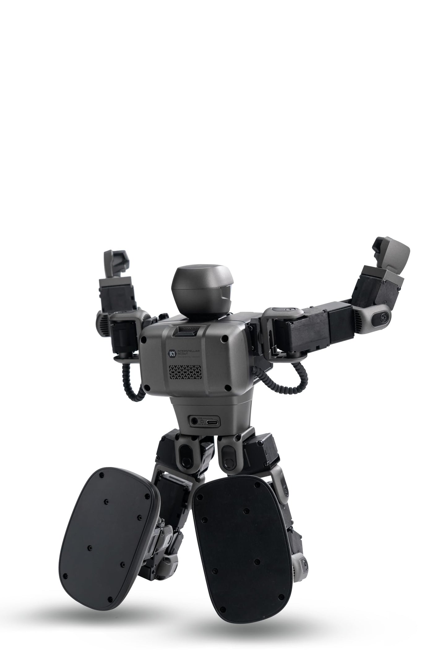 Robosen Interstellar Scout K1 PRO – The Ultimate Robot Gift for Kids and Tech Enthusiasts, with Voice Control, 17 Servo Motors, and App Integration, 13.7-inch