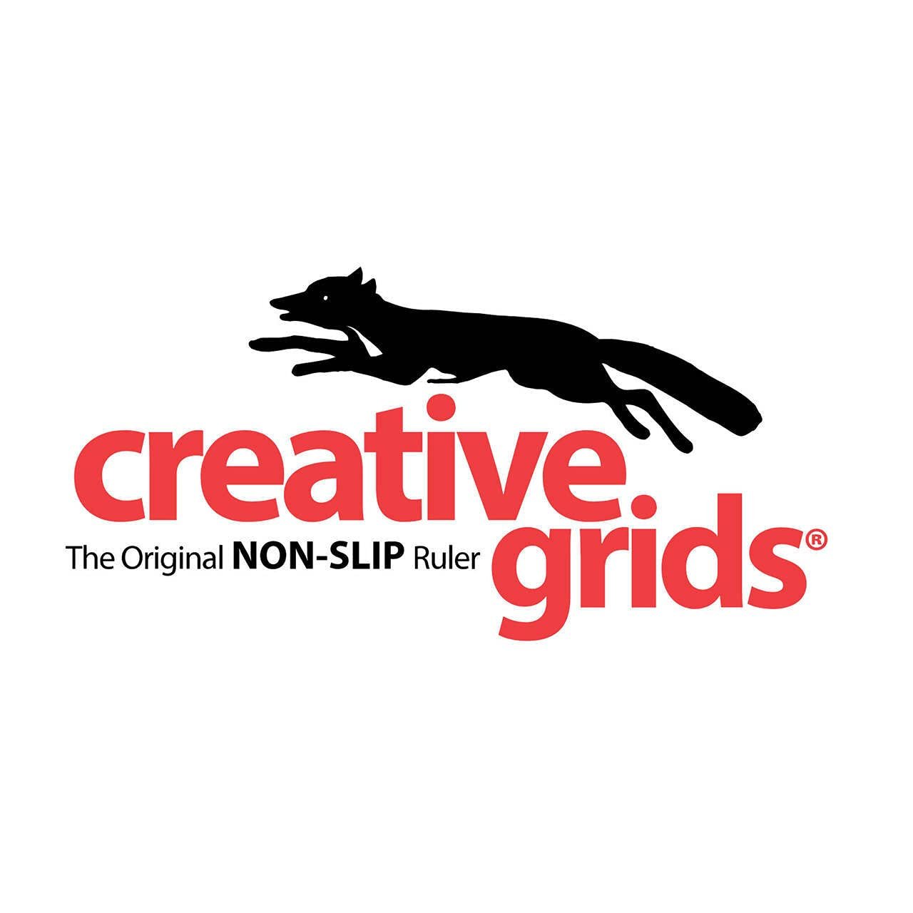 Creative Grids Stripology Squared Slotted Quilting Ruler – CGRGE2 – Made in USA, 14-1/2in x 17-3/4in, Non-Slip Grip Acrylic Fabric Strip Cutting, Sewing, Crafting, Patchwork Ruler & Template