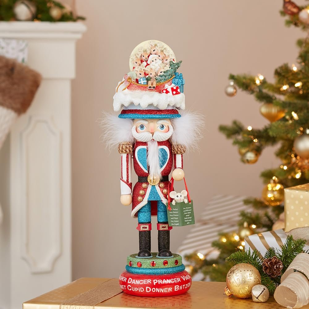 18" Night Before Christmas Nutcracker Decoration