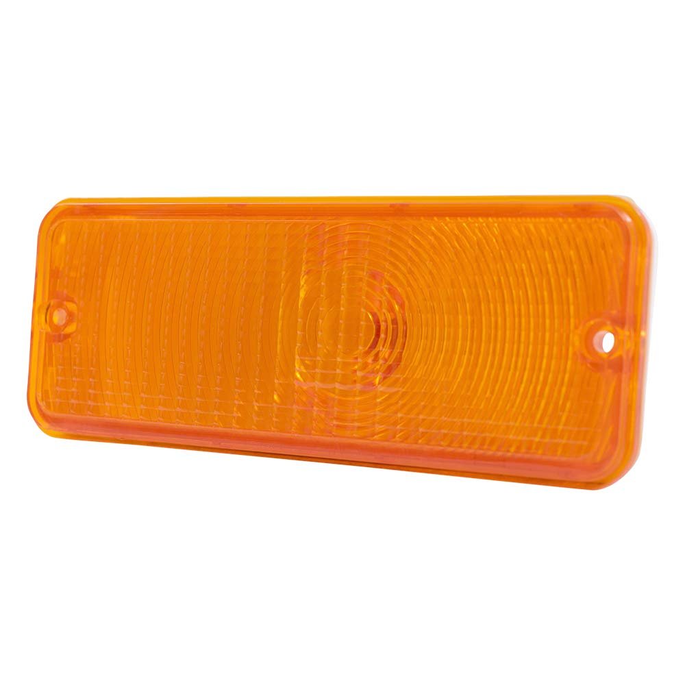 Park/Signal/Side Marker for 1975-1978 E-150 Econoline L=R Amber Lens for 1975-1978 E-250 Econoline 1975-1978 E-350 Econoline 1975-1977 F-100 1975-1977 F-150 1975-1977 F-250 1975-1977 F-350 D6TZ13200A