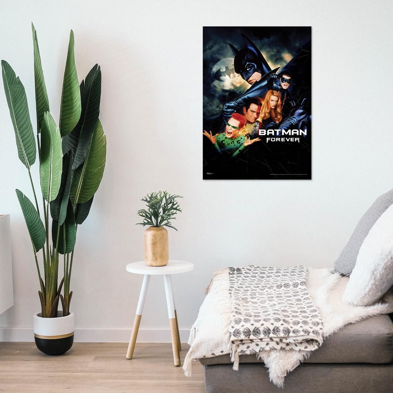 DC Batman 85th Anniversary – Durable 17” x 24” MightyPrint Wall Art – NOT Made of Paper – Officially Licensed Collectible