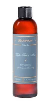 Aromatique White Teak and Moss Reed and Ceramic Diffuser Oil Refills - 4oz