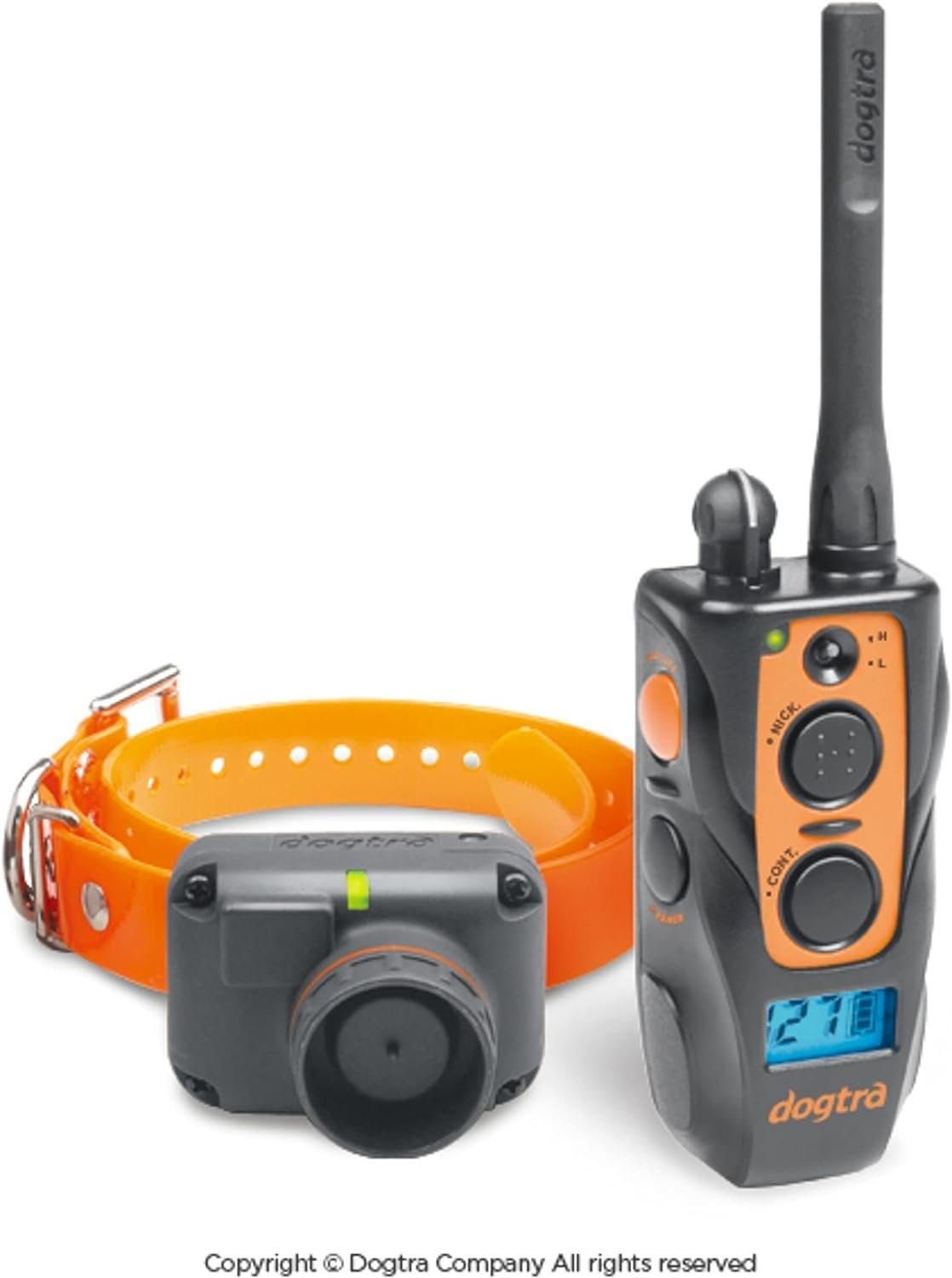 Dogtra 2700T&B Series Long Range 1-Mile Training & Beeper Remote Dog Training E-Collar for Upland Gun Dogs