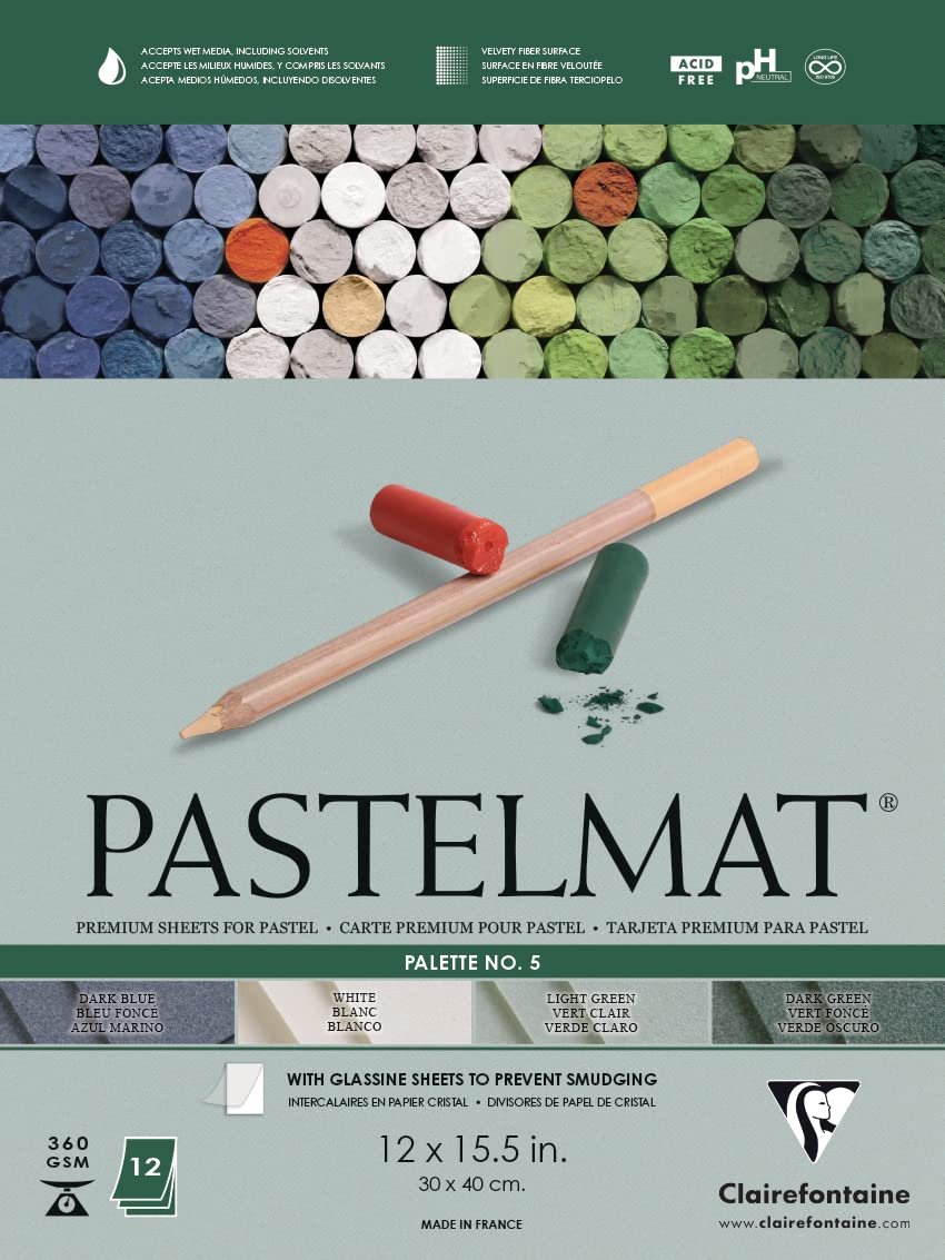 Clairefontaine Pastelmat Glued Pads