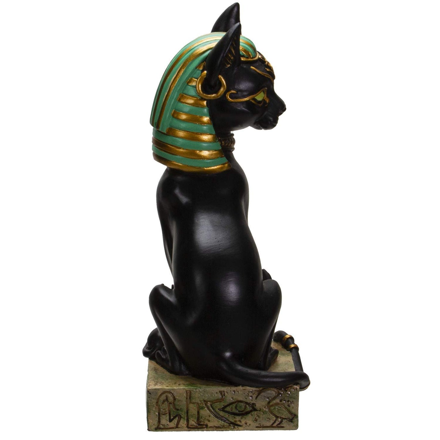 Pacific Giftware Ancient Egyptian Bastet Sitting Pose Resin Figurine