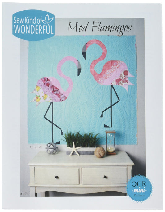 Sew Kind Of Wonderful Mod Flamingos Pattern