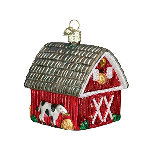 Old World Christmas Ornaments: Fireman Collection Glass Blown Ornaments for Christmas Tree