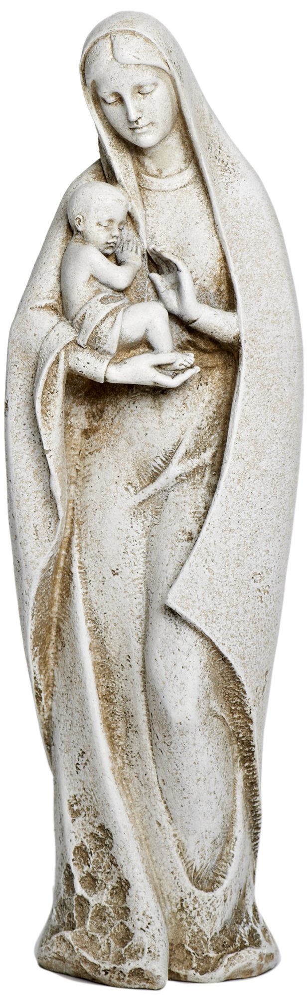 Joseph's Studio by Roman, Madonna and Child Garden, Garden Collection, Religious Statue, Memorial, Angel, Patron Saint (14x4x4)
