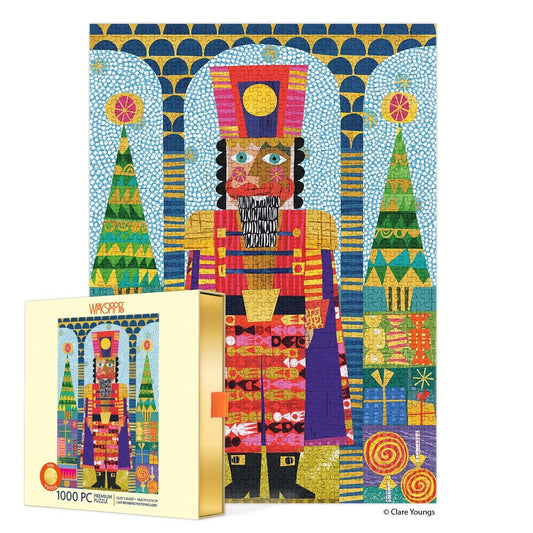 Festive Nutcracker Gold Foil | 1000 Piece Jigsaw Puzzle