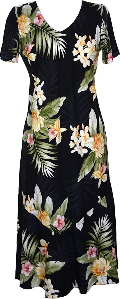 RJC Women's Breathtaking Island Gateway Tea Length Dress