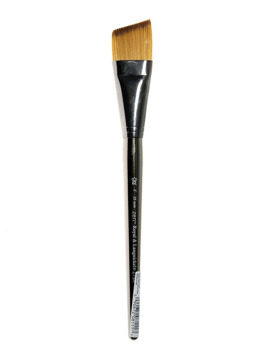 Royal & Langnickel Zen Series 73 All Media Brushes Angle Shader 1 in.