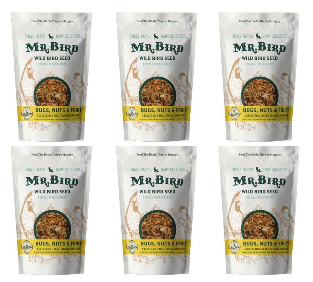 Mr. Bird Bugs, Nuts, & Fruit Large Loose Seed Bag 4 lbs.