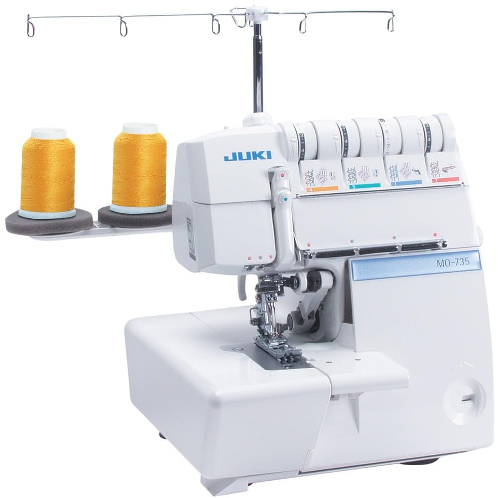 JUKI MO-735 5-Thread Serger and Cover Hem Sewing Machine