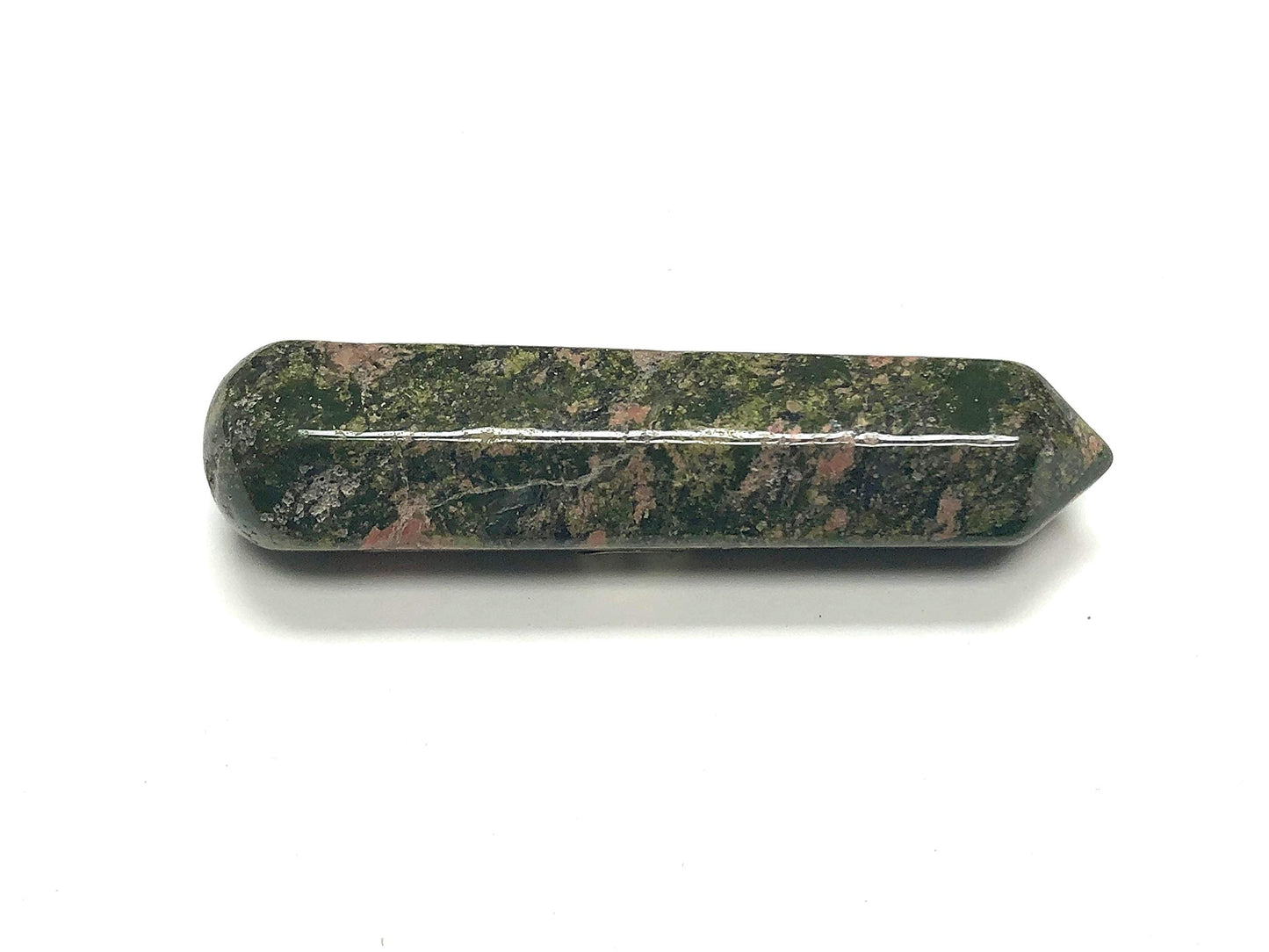 Zentron Crystal Collection: 60MM All Natural Gemstone Crystal 2"+ Wand and Velvet Pouch