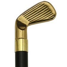 Brandy Smuggler Walking Cane Flask with Brass Skull handle