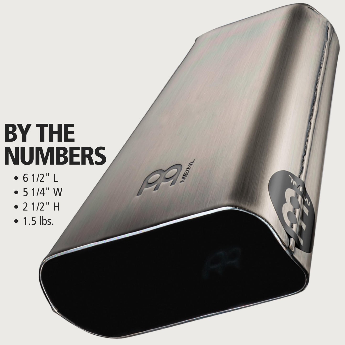 Meinl Percussion Handheld Steel Cowbell