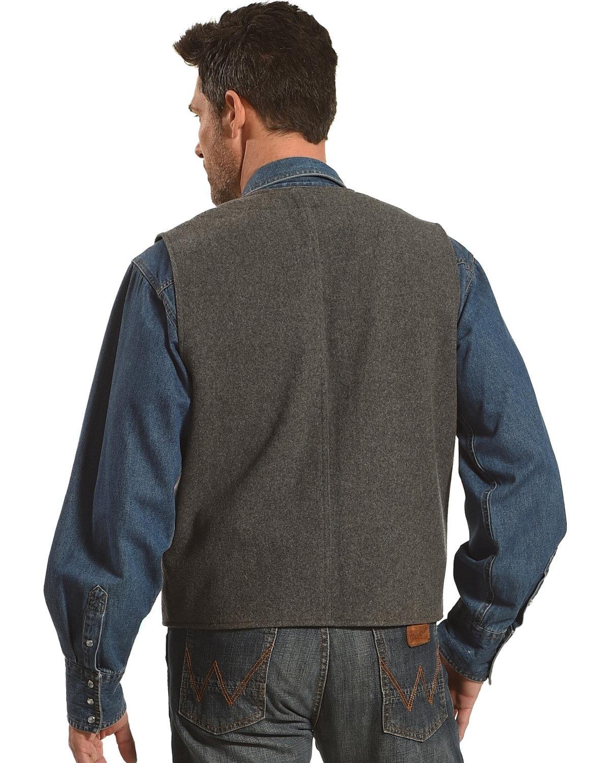 Wyoming Traders mens Wyoming Wool Vest