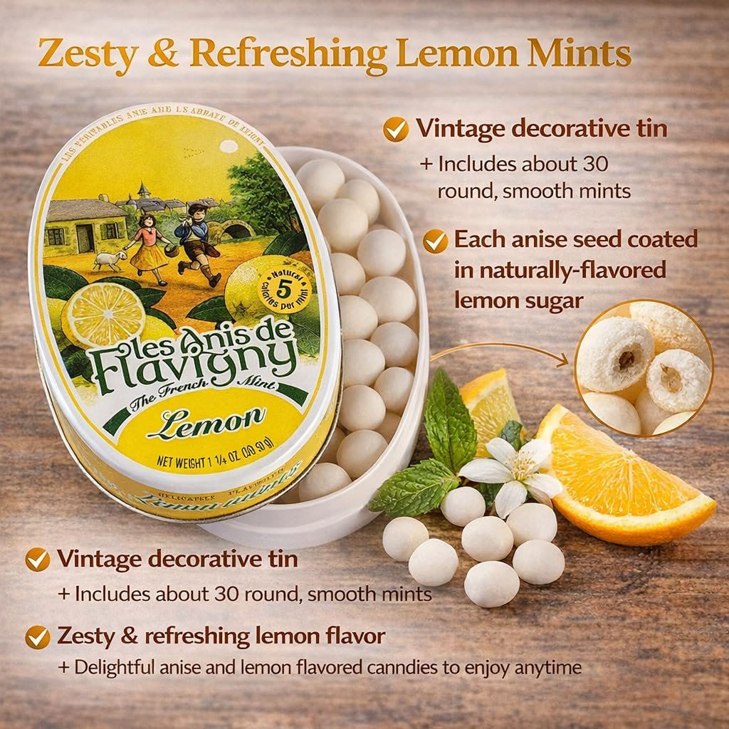 Les Anis de Flavigny French Mints Candy