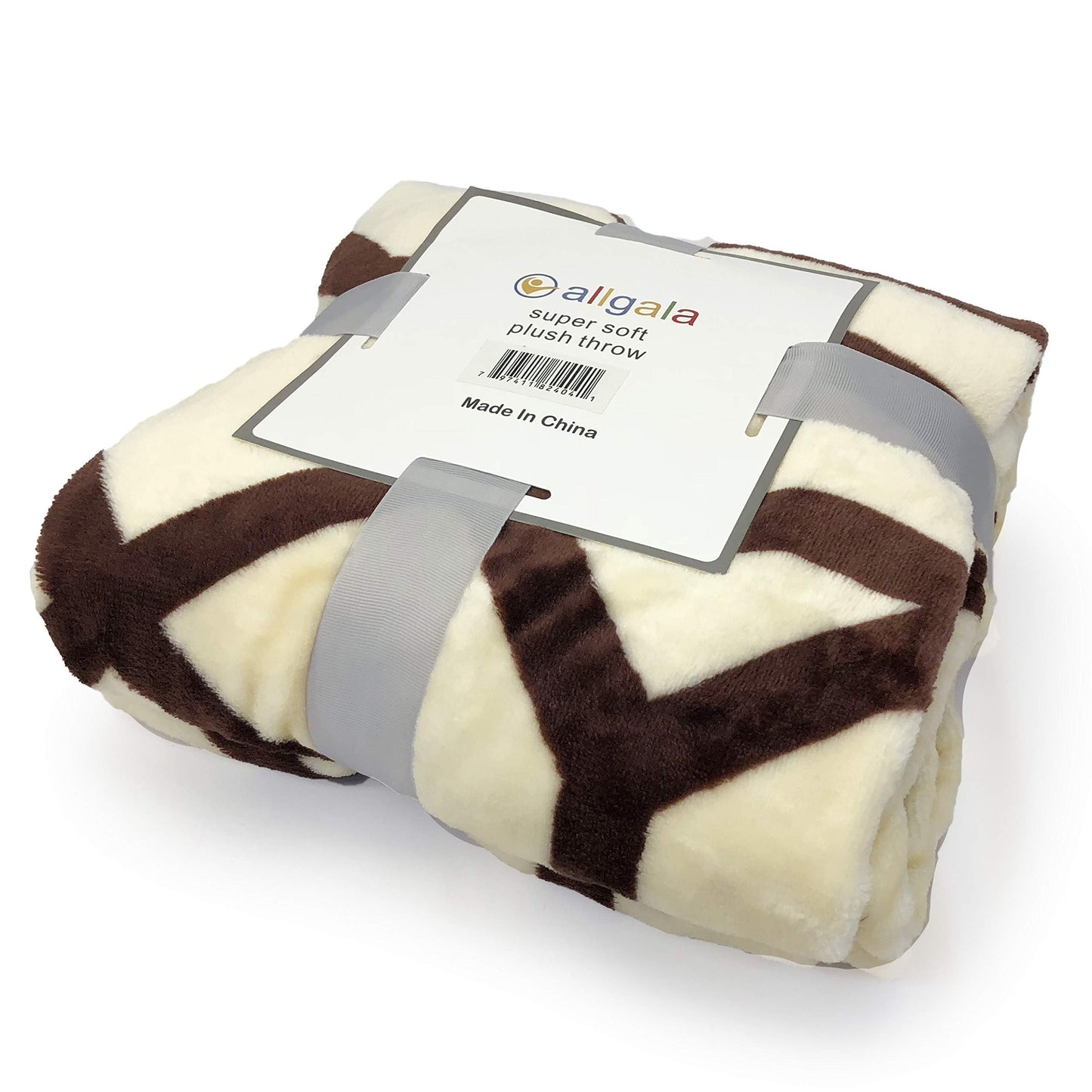 allgala Super Soft Flannel Plush Light Weight Throw Blanket