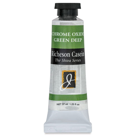 Jack Richeson Artist Casein Colors, 37-Millilitre, Chrome Oxide Green