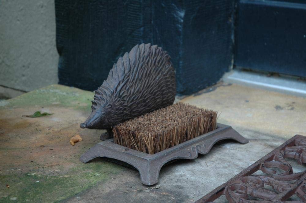 Esschert Design Boot Brush Hedgehog