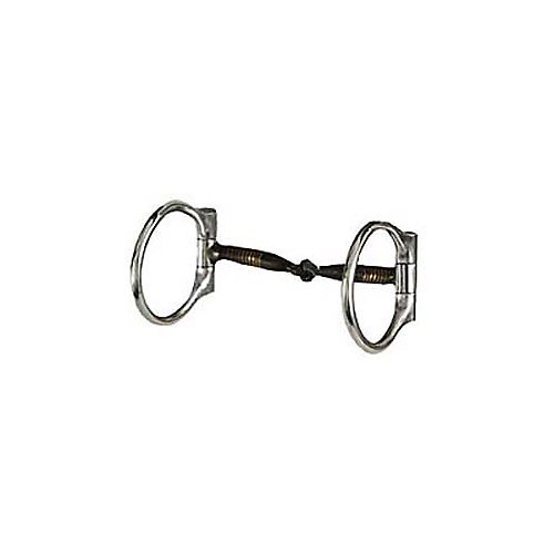 Aime Imports Western SS Sweet Iron Snaffle D-Ring Bit