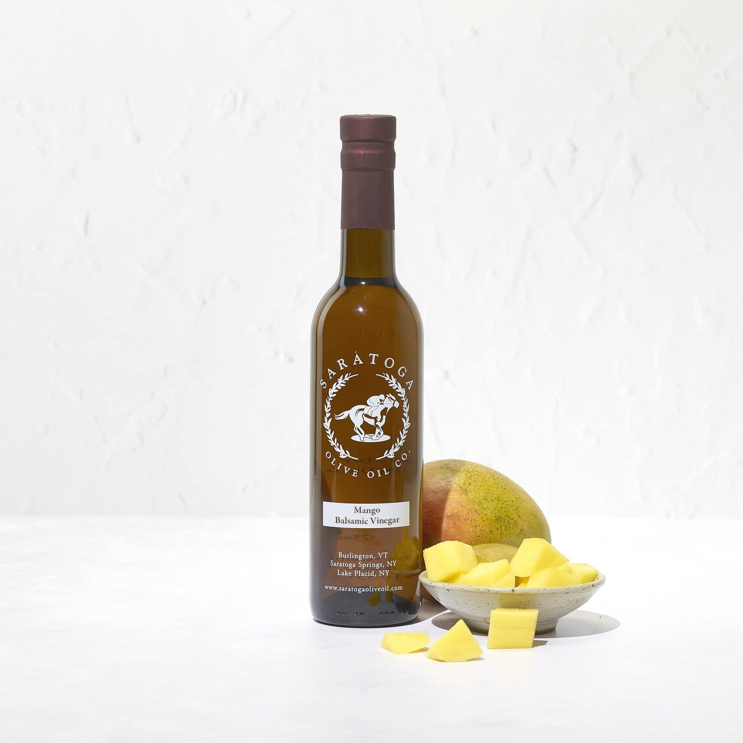 Saratoga Olive Oil Company Mango White Balsamic Vinegar