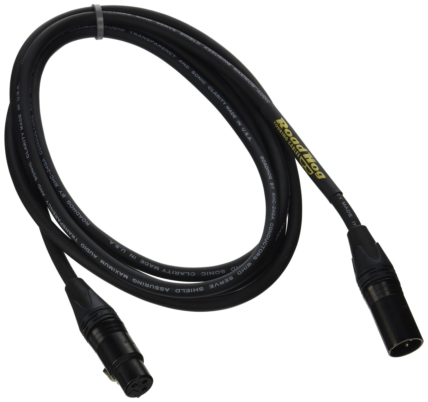Rapco Horizon HOGM-25.K RoadHog Series Microphone Cable 25-Feet