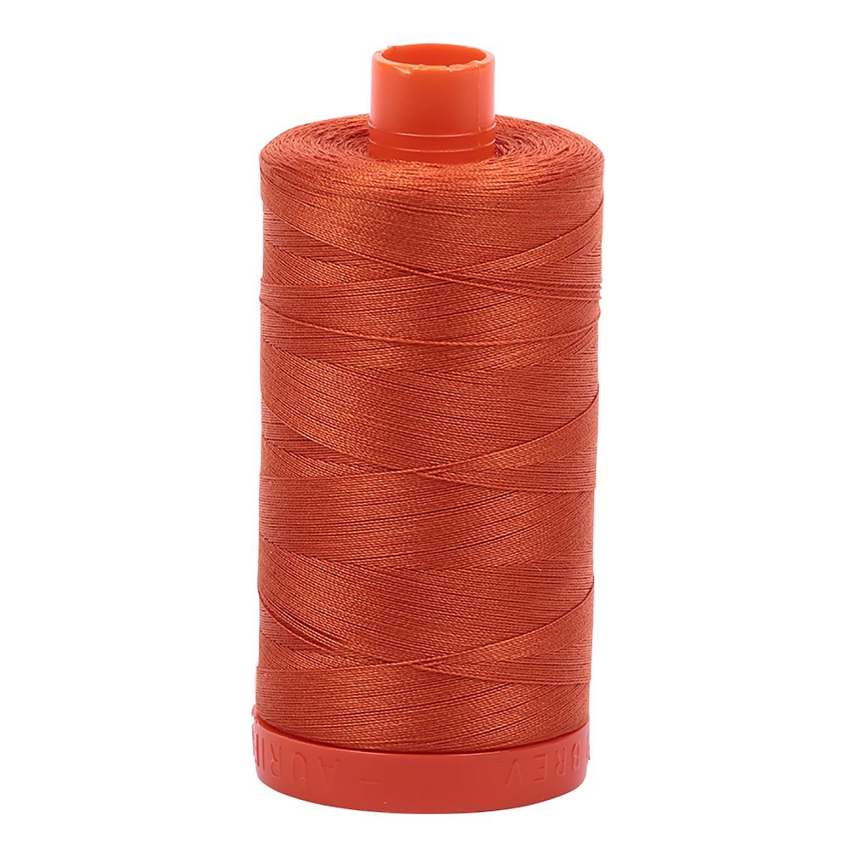 Aurifil Mako Cotton Thread Solid 50wt 1422yds Rusty Orange