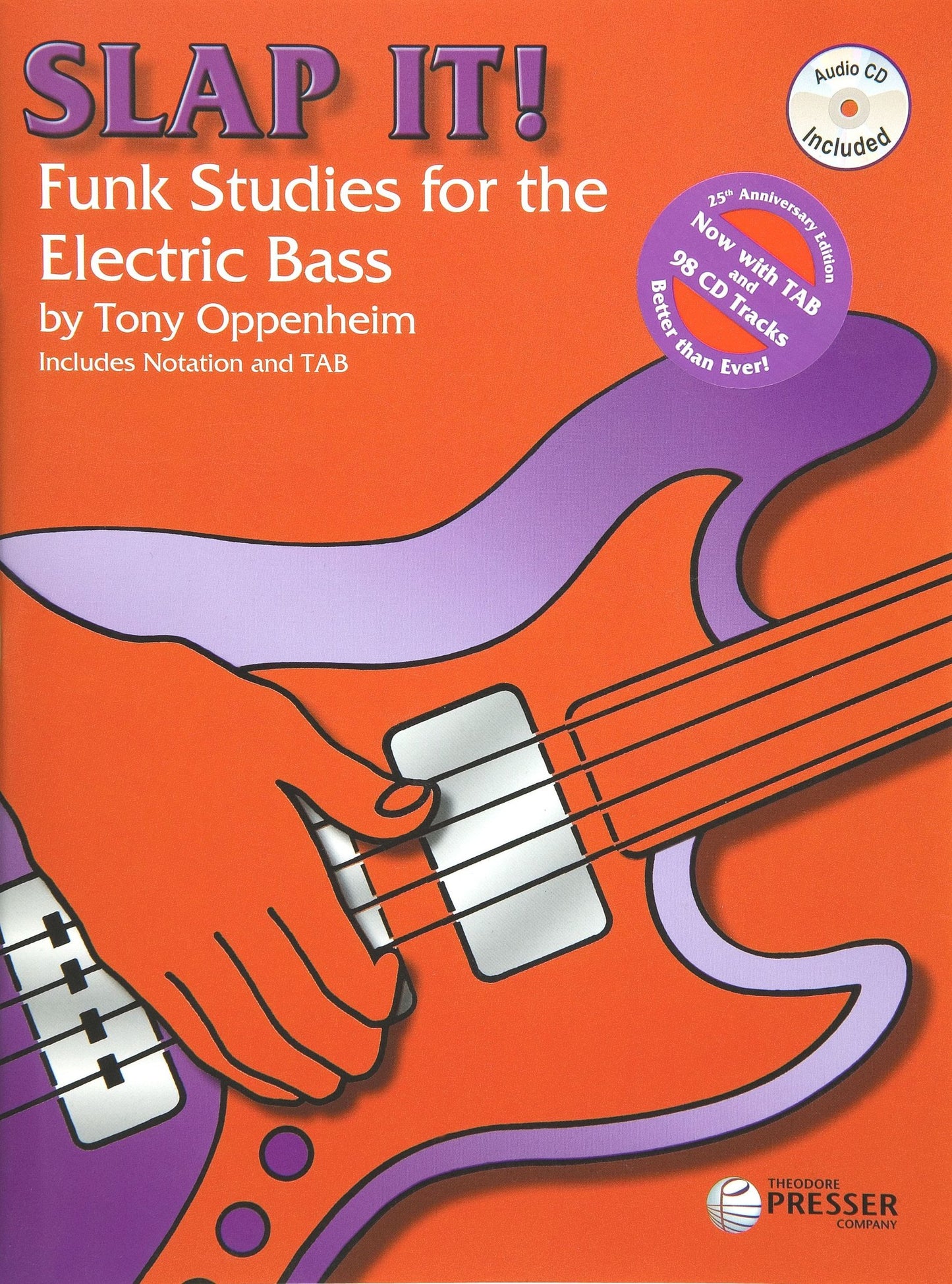 Theodore Presser Slap It! Funk Studies for the Electric Bass (Book/CD)