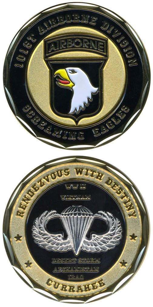 101st Airborne Division Challenge Coin (Eagle Crest 2260)